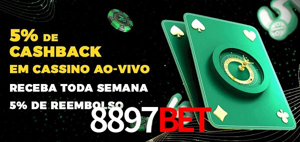 Promoções do cassino ao Vivo 8897bet